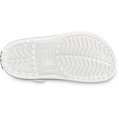 crocs crocband clog κάτω όψη σόλας, χρώμα λεύκο
