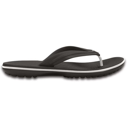 Crocs Crocband Flip Unisex Ανατομική Σαγιονάρα Μαύρη 001