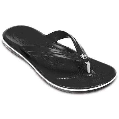 Crocs Crocband Flip Unisex Ανατομική Σαγιονάρα Μαύρη 001