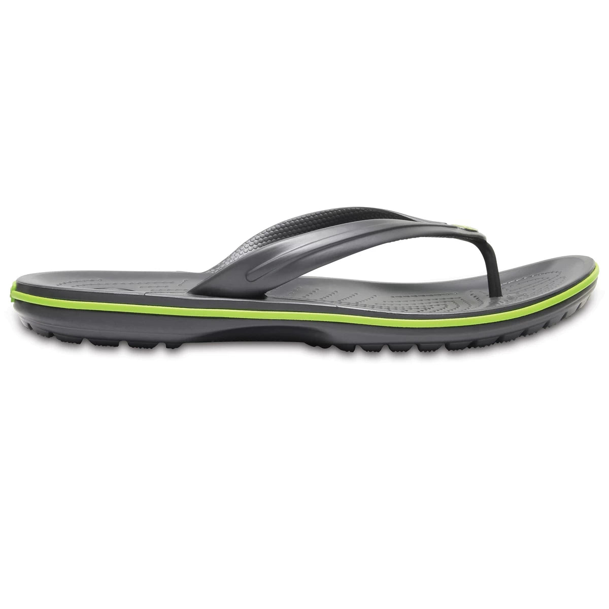 Crocs Crocband Flip Unisex Ανατομική Σαγιονάρα Ανθρακί OA1