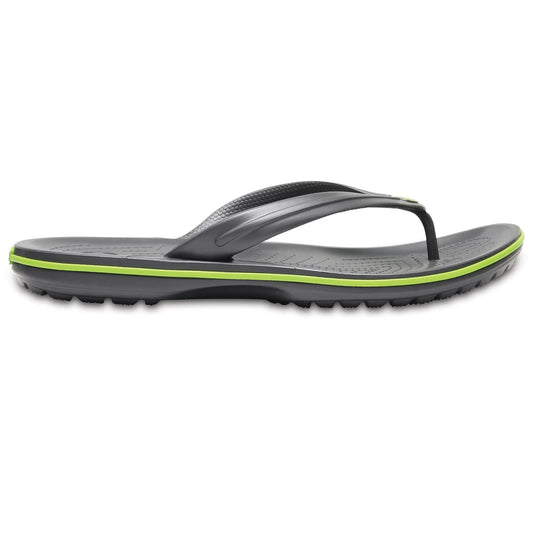 Crocs Crocband Flip Unisex Ανατομική Σαγιονάρα Ανθρακί OA1