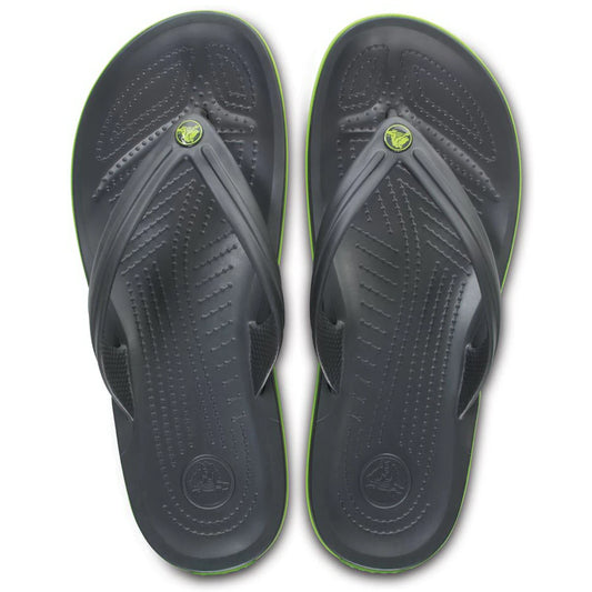 Crocs Crocband Flip Ανθρακί Σαγιονάρες Unisex OA1