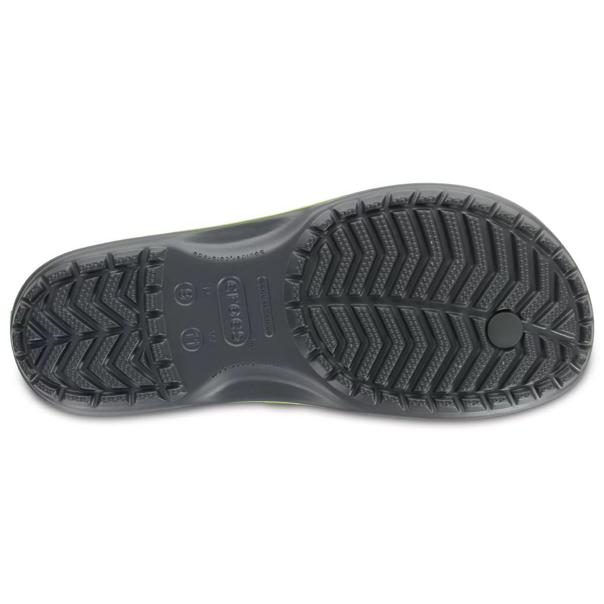 Crocs Crocband Flip Unisex Ανατομική Σαγιονάρα Ανθρακί OA1