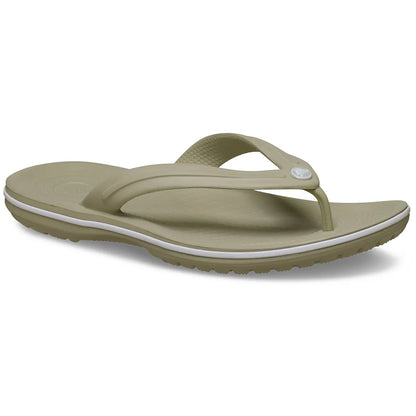 Crocs Crocband Flip μπεζ 3/4 έξω