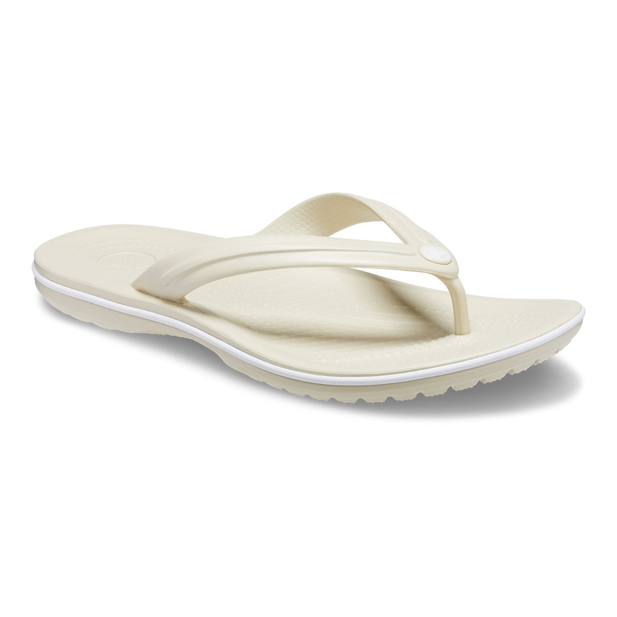 Crocs Crocband Flip Unisex Ανατομική Σαγιονάρα Μπεζ