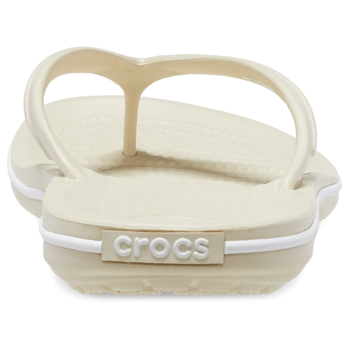 Crocs Crocband Flip Unisex Ανατομική Σαγιονάρα Μπεζ