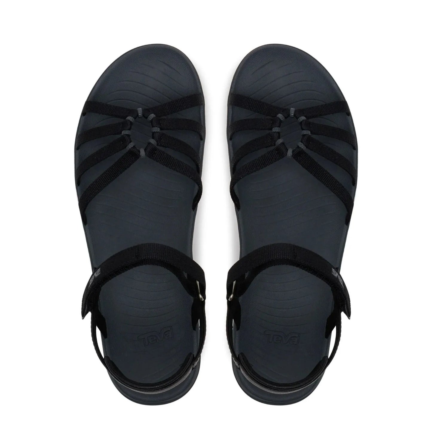 teva tirra traveler blk γυναικεία σανδάλια πάνω όψη