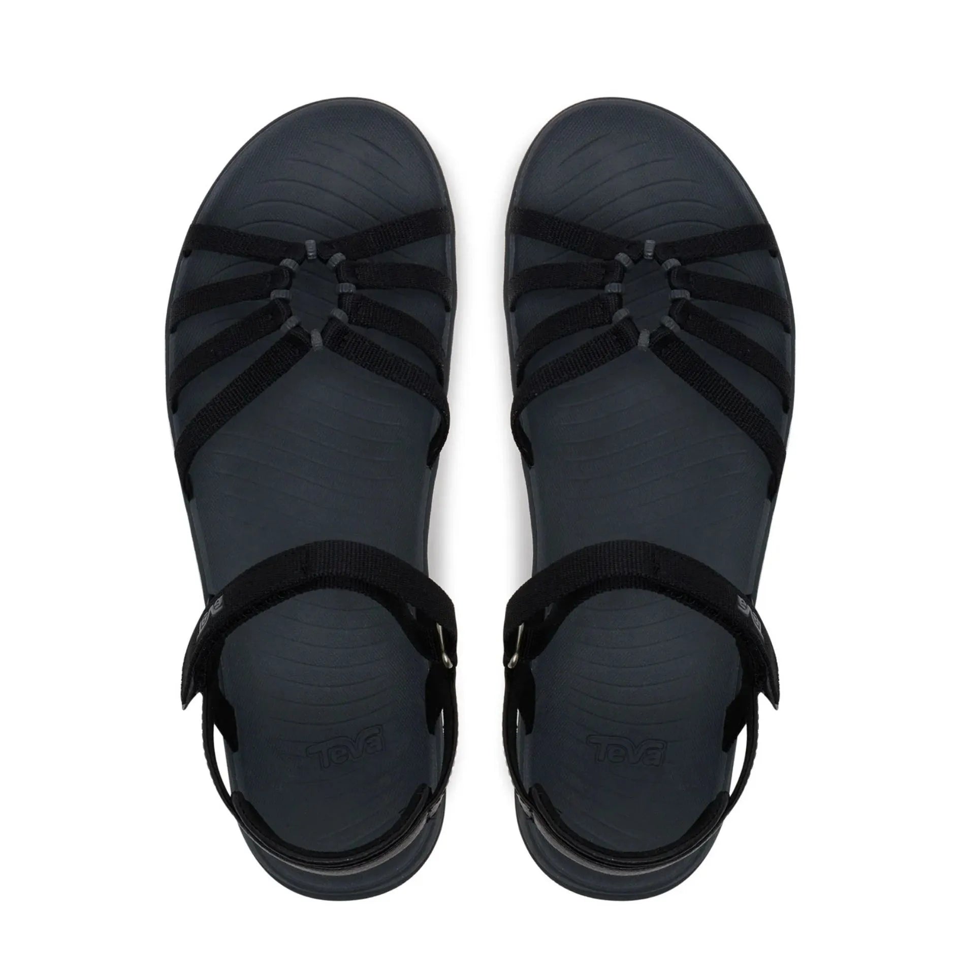 teva tirra traveler blk γυναικεία σανδάλια πάνω όψη
