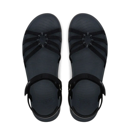 teva tirra traveler blk γυναικεία σανδάλια πάνω όψη