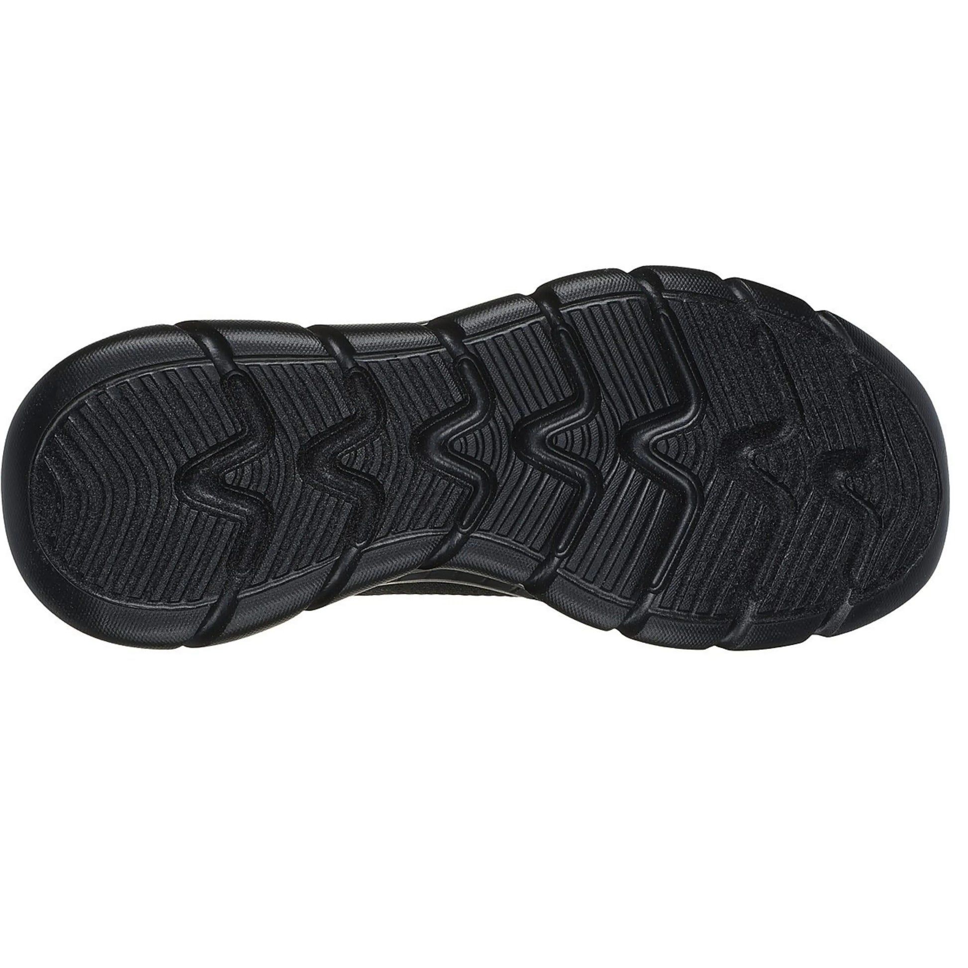 skechers bobs b flex hi flying hi κάτω όψη σόλα σε μαύρο χρώμα