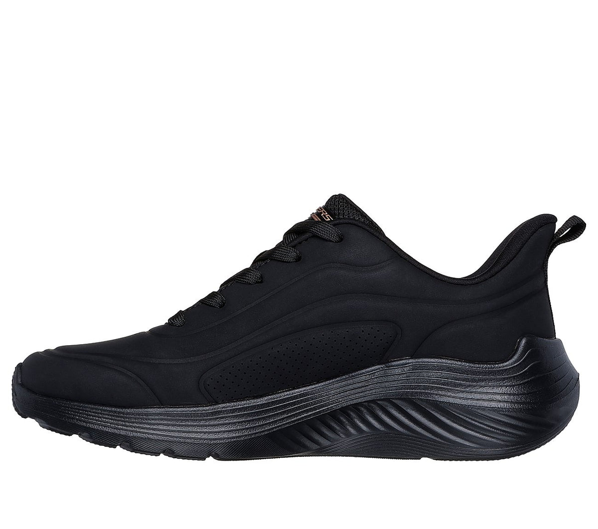 Skechers BOBS Squad Waves 117485-BBK γυναικεία sneakers πλάγια μέσα