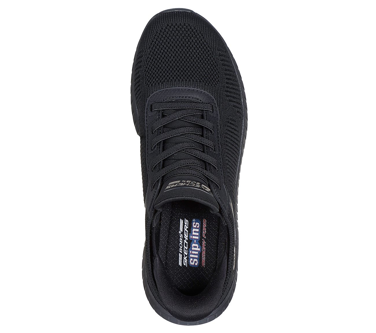 Skechers Bobs Squad Chaos - Current Muse Γυναικεία Sneakers Μαύρα