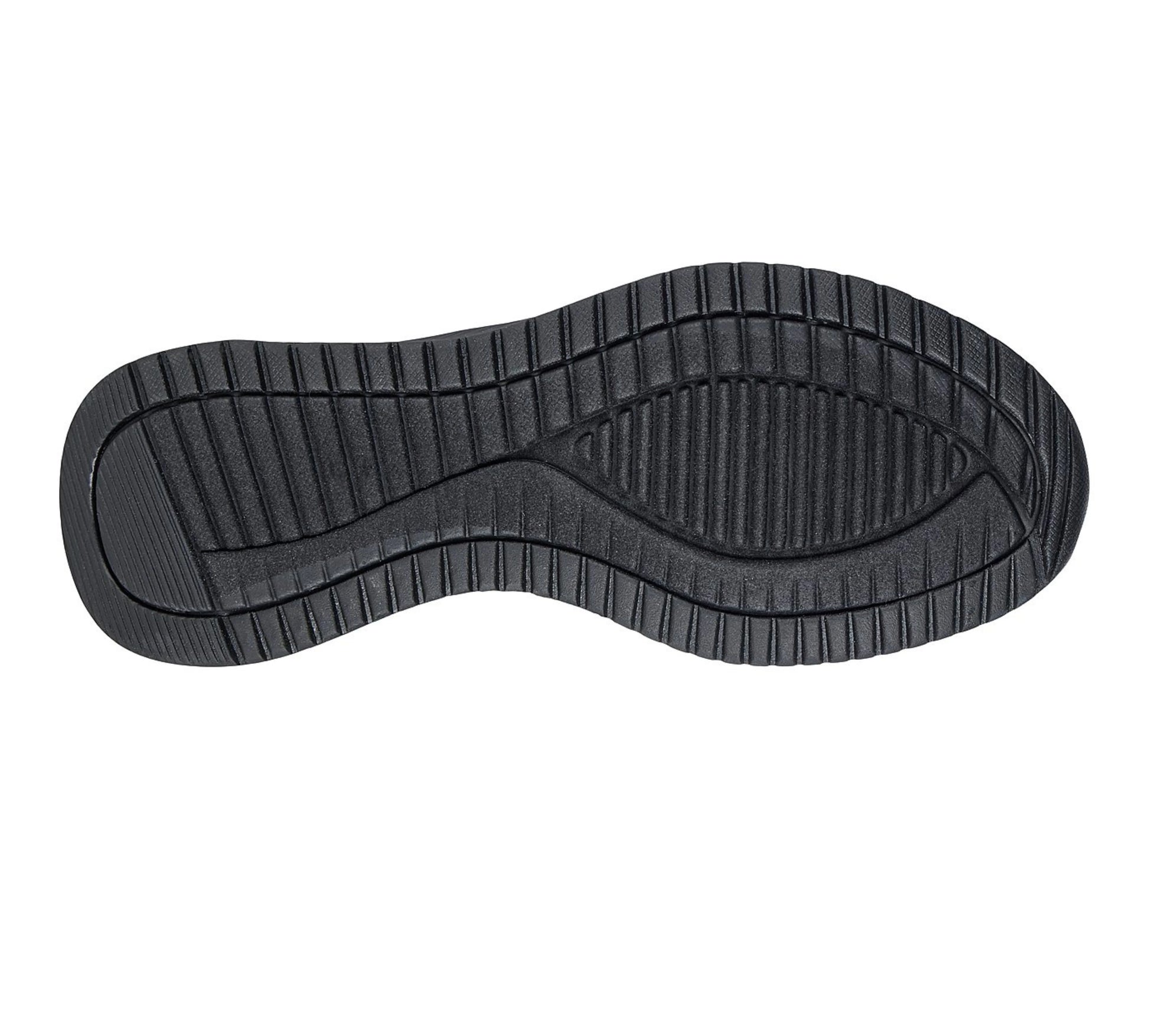  Skechers BOBS Squad 4 Key Look μαύρα sneakers, όψη από κάτω