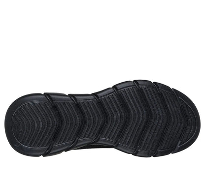 skechers bobs b flex icy edge κάτω όψη σόλα σε μαύρο χρώμα