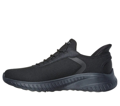 Skechers BOBS Squad Chaos Tough Talk μαύρα sneakers, εσωτερική πλάγια όψη
