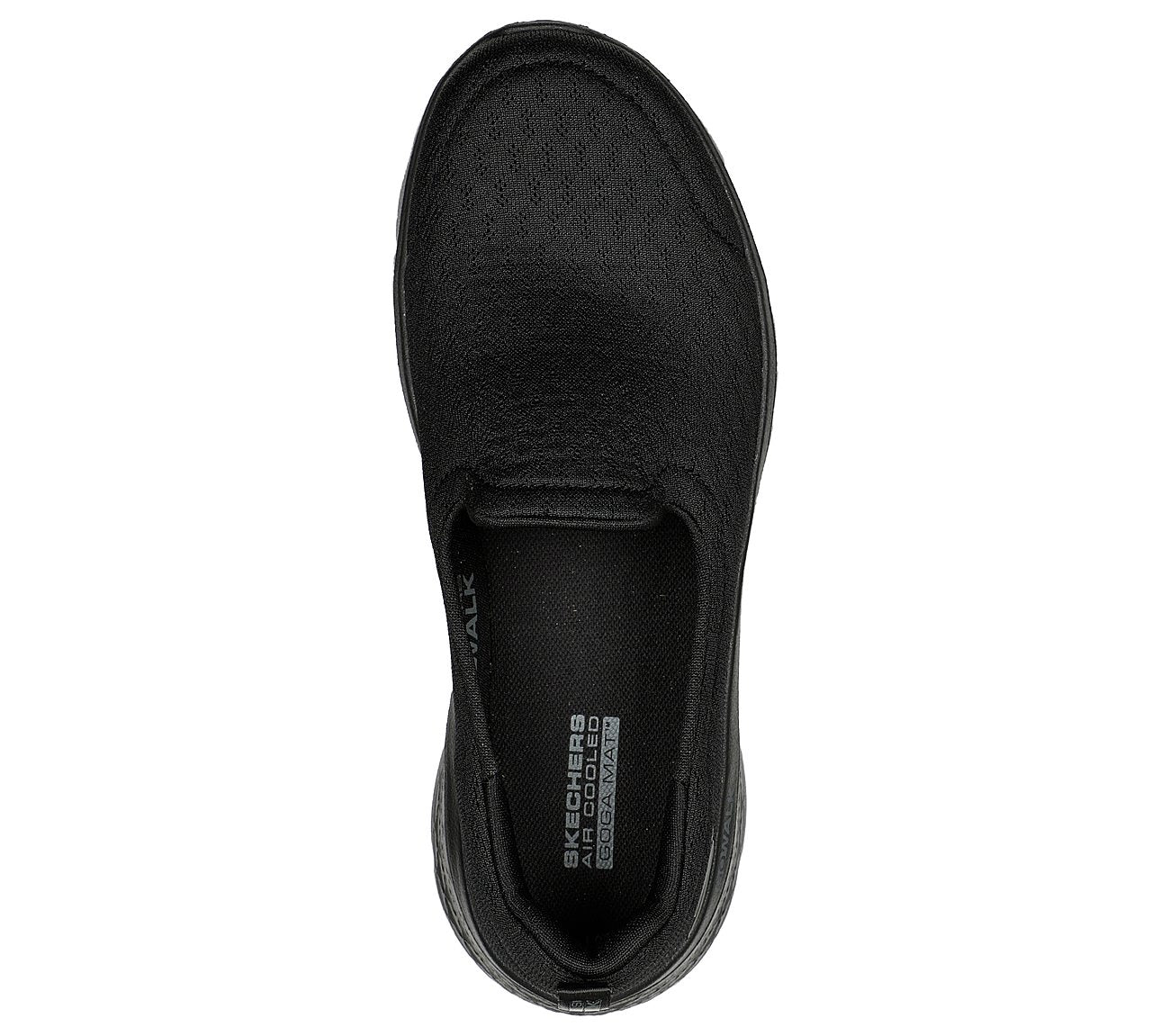 Skechers Go Walk Flex Ocean Wind Γυναικείο Παντοφλέ Μαύρο BBK