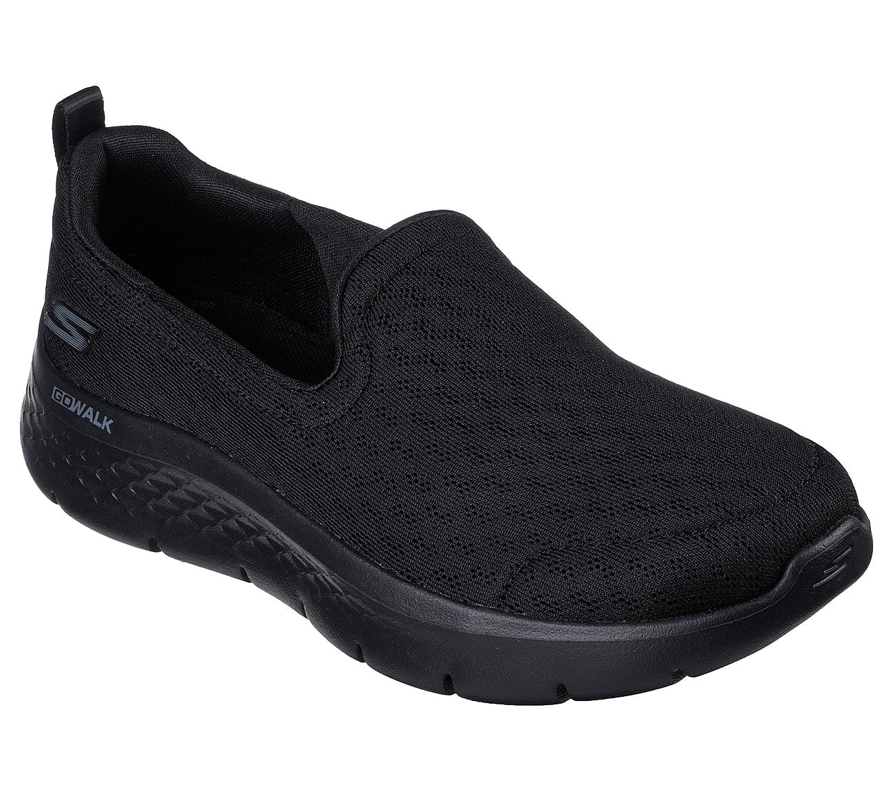 Skechers Go Walk Flex Ocean Wind Γυναικείο Παντοφλέ Μαύρο BBK