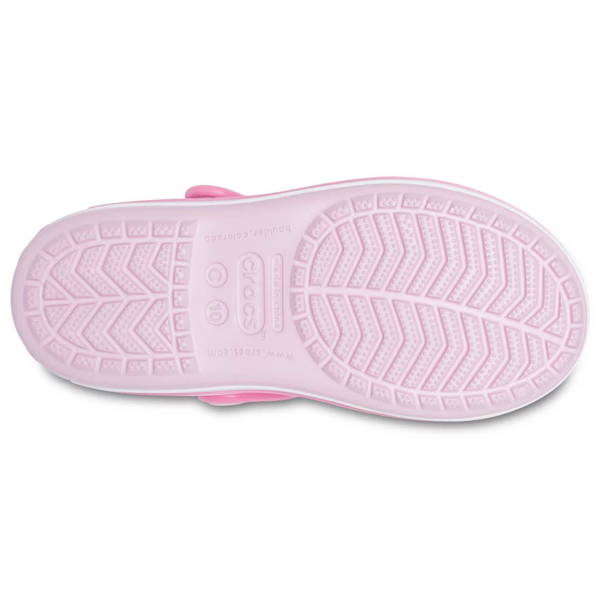 Crocs Crocband sandal Kids Παιδικό Ανατομικό Σανδάλι Ροζ