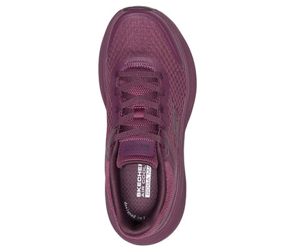 Skechers Max Cushioning Endeavour 129470-BURG Burgundy γυναικεία sneakers πάνω όψη