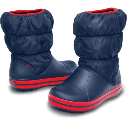 Crocs Witner Puff Boot Παιδική Navy Red_485