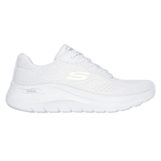 Skechers Arch Fit 2.0 - Big League Γυναικεία Αθλητικά Παπούτσια με Υποστήριξη Καμάρας Άσπρο