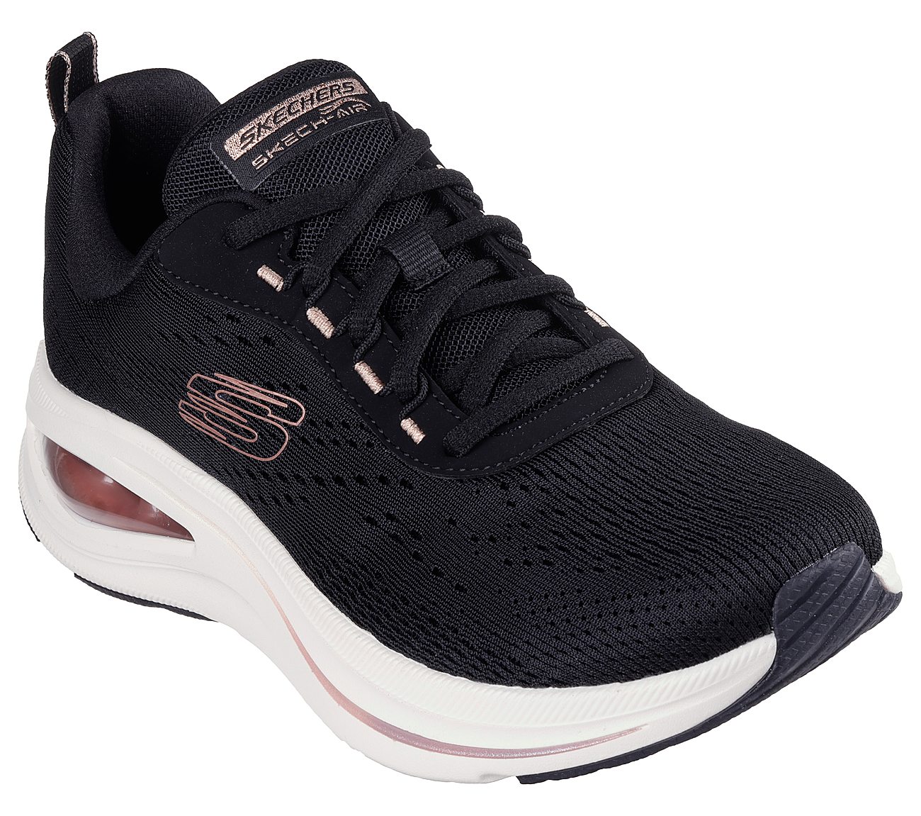 Skechers Skech-Air Meta-Aired Out Γυναικείο ΑΘλητικό Μαύρο/Λευκό