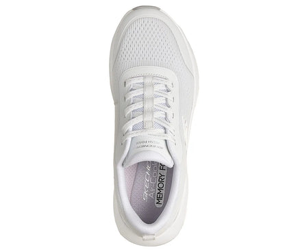 skechers plush foam πάνω όψη ζευγάρι, λευκό χρώμα