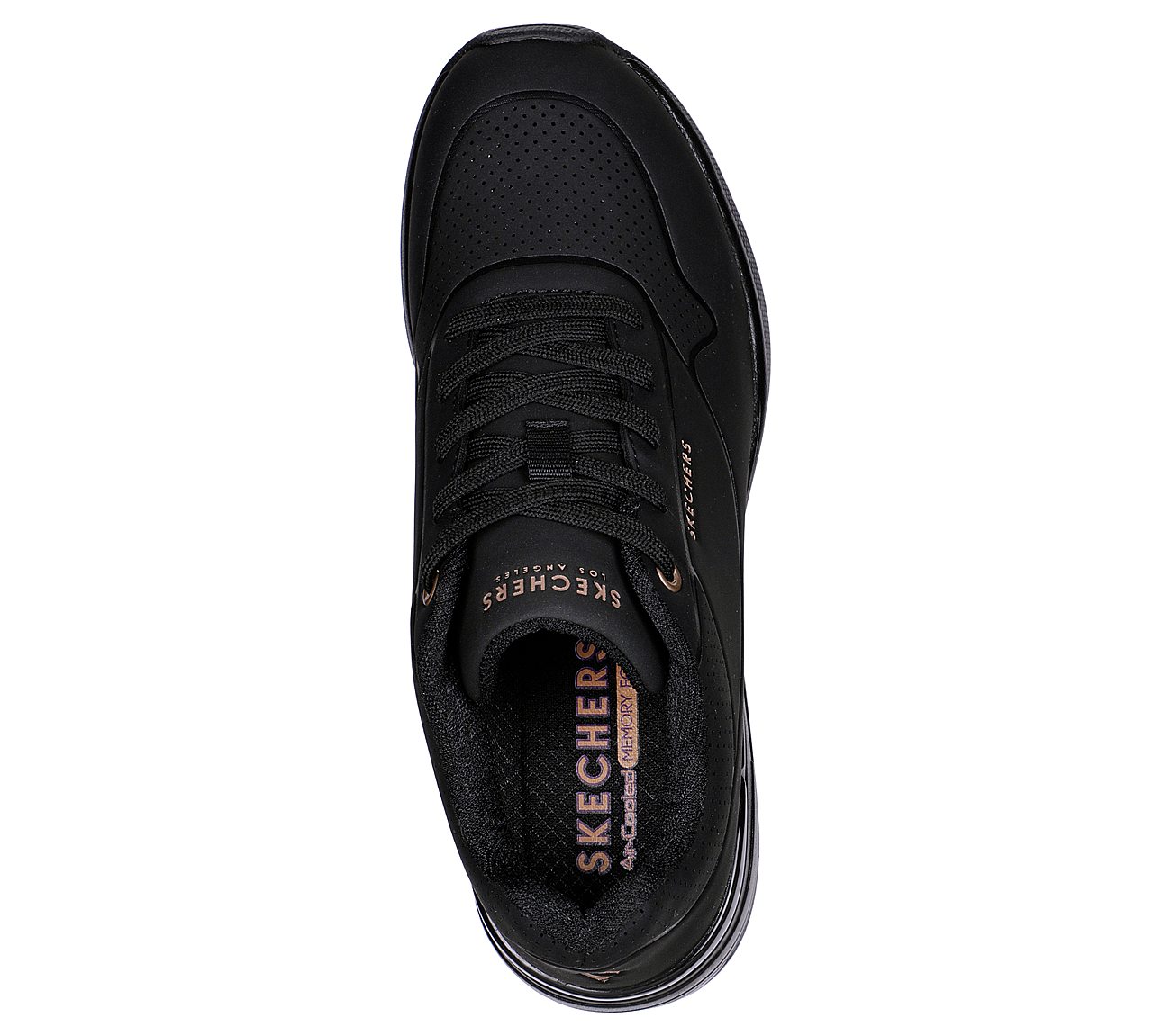 Skechers Million Air Elevated Air 155401-BBK γυναικεία sneakers πάνω όψη