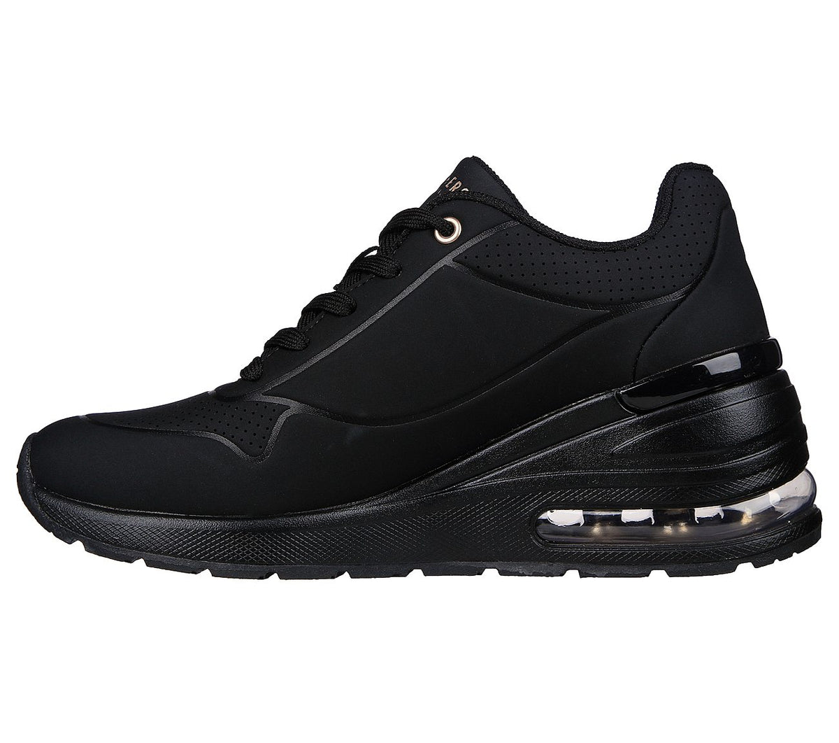 Skechers Million Air Elevated Air 155401-BBK γυναικεία sneakers πλάγια μέσα