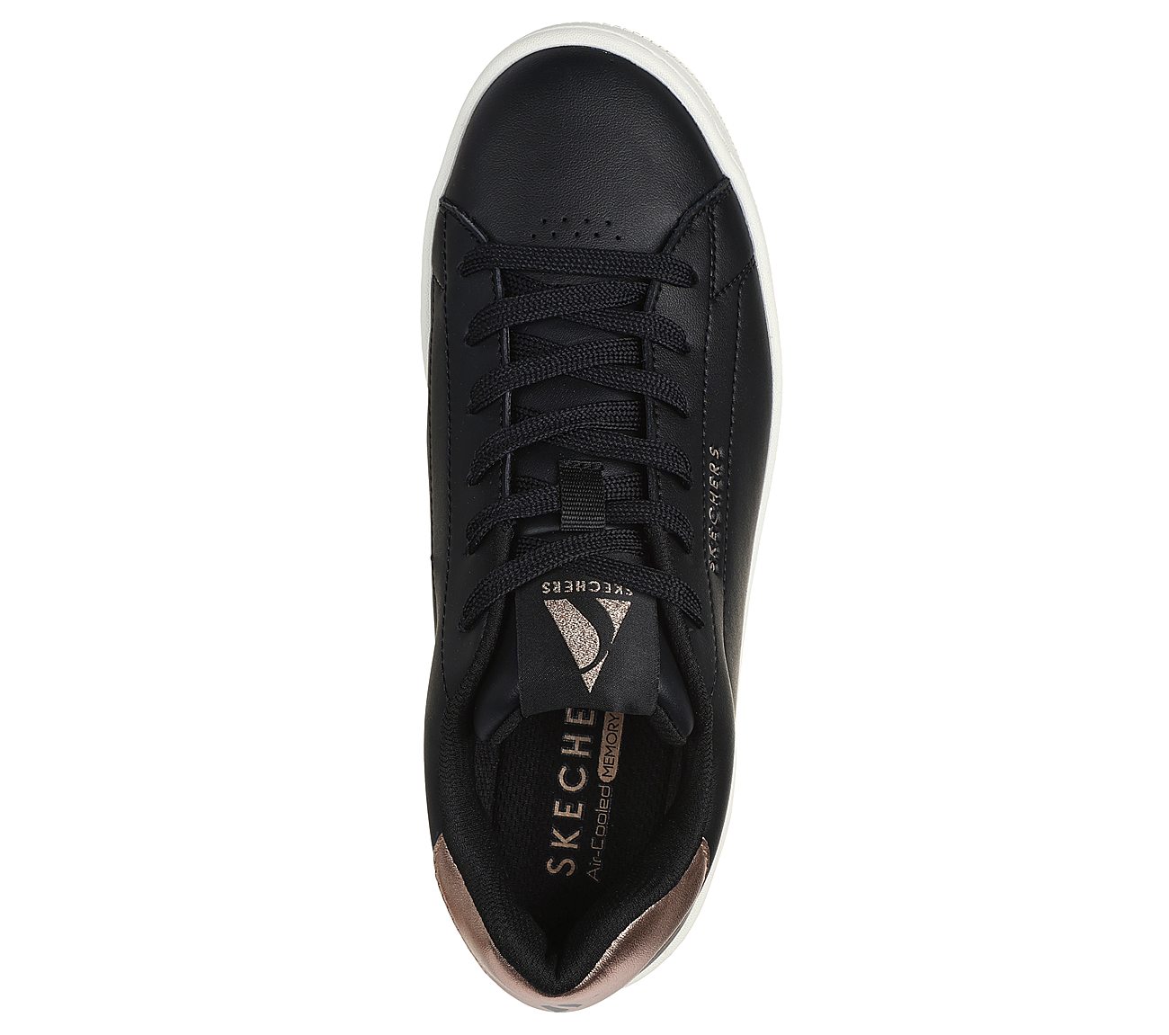 Skechers Uno Court Γυναικεία Sneakers Μαύρα