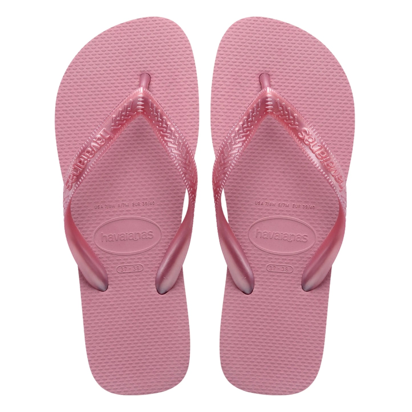 Havaianas Slim FC Rosa Chiffon πάνω όψη