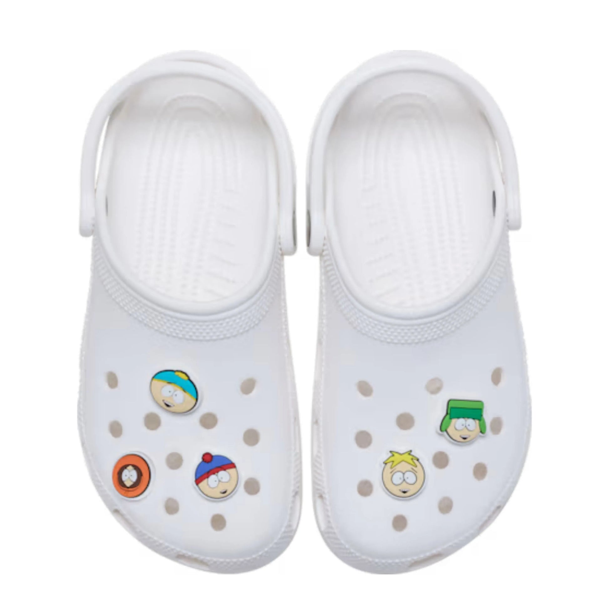 crocs jibbitz south park 5 pack σε clog τοποθέτηση