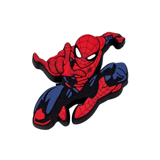 JIBBITZ™ Spiderman – διακοσμητικό για Crocs με τον χαρακτήρα Spiderman, μπροστινή όψη