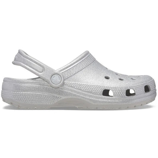 Crocs Classic Glitter Clog Γυναικείο Ανατομικό Σαμπό 0IC