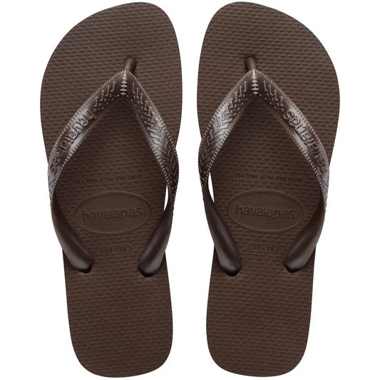 Havaianas Top Tiras FC Dark Brown πάνω όψη