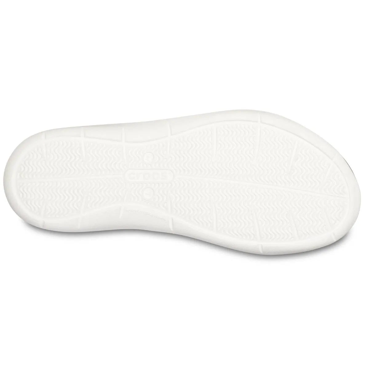 crocs swiftwater sandal κάτω όψη σόλας, χρώμα Μπλέ/Λεύκο