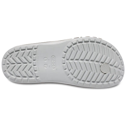 crocs bayaband flip κάτω όψη σόλας, γκρί χρώμα