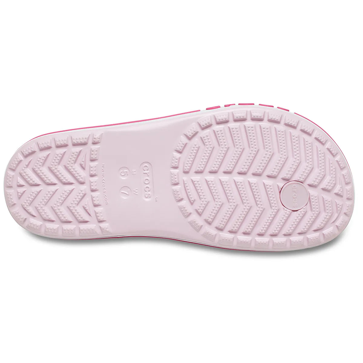 crocs bayaband flip κάτω όψη σόλας, Ροζ Χρώμα