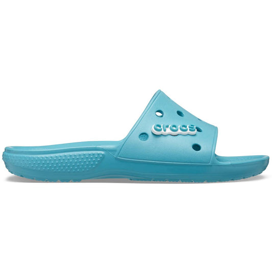 Crocs Classic Slide Unisex Ανατομική Παντόφλα Γαλάζια 4ST