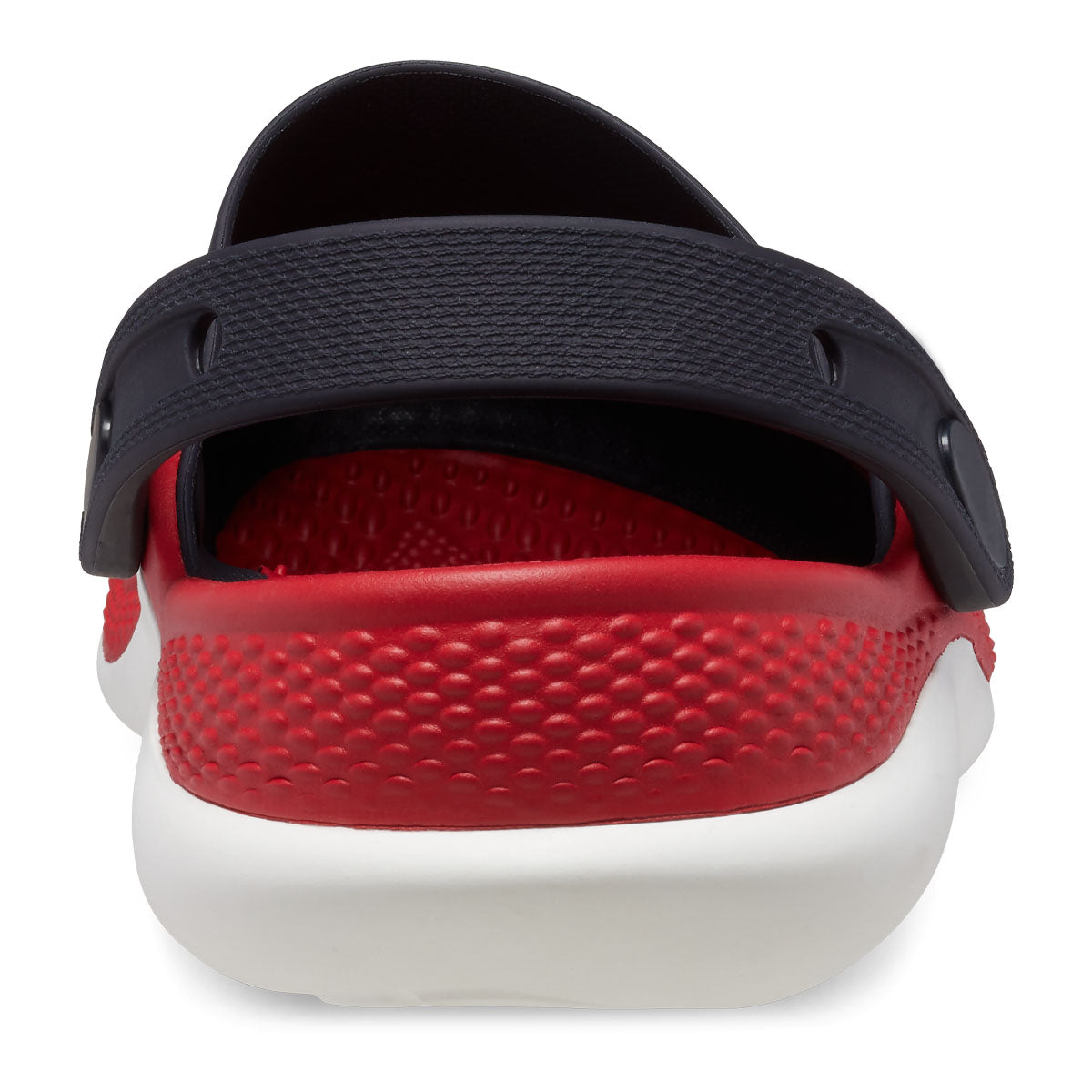 Crocs Literide 360 Clog Unisex Ανατομικό Σαμπό Μπλε Κόκκινο Λευκό