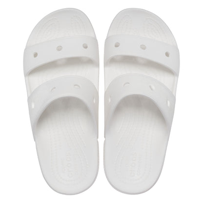 Classic Crocs Sandal Ανατομικό Unisex Σανδάλι Λευκό