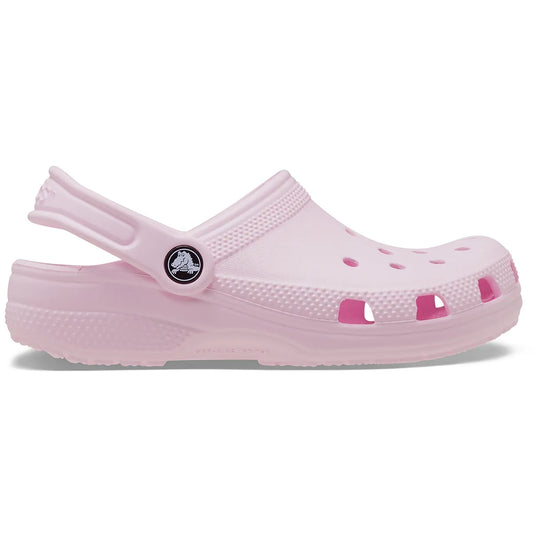 crocs classic clog t πλάγια όψη εξωτερική πλευρά, pink milk