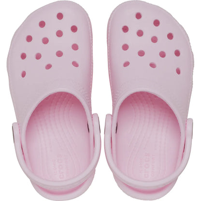 crocs classic clog t πάνω όψη ζευγάρι, pink milk