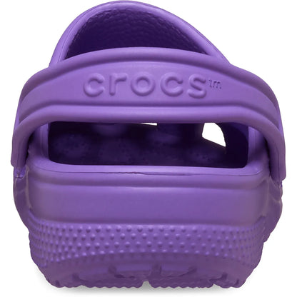 crocs classic clog t μωβ παιδικό σαμπό πίσω όψη