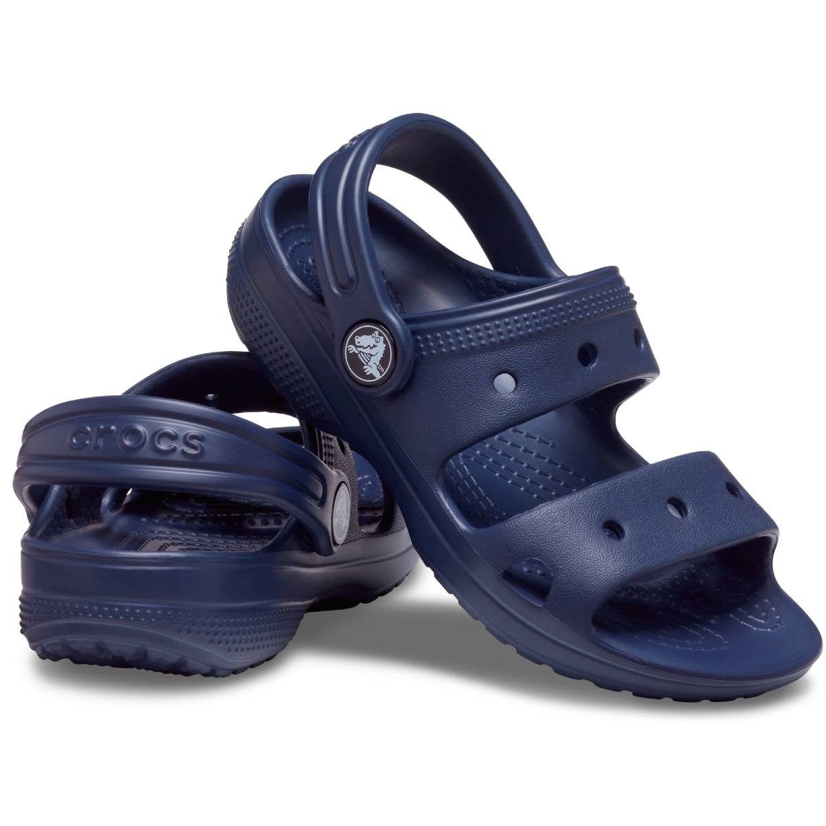 Crocs Classic Sandal Κ Ανατομικό Παιδικό Σανδάλι Μπλε 410