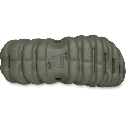 crocs echo clog unisex σαμπό κάτω όψη σόλας, Λαδί χρώμα