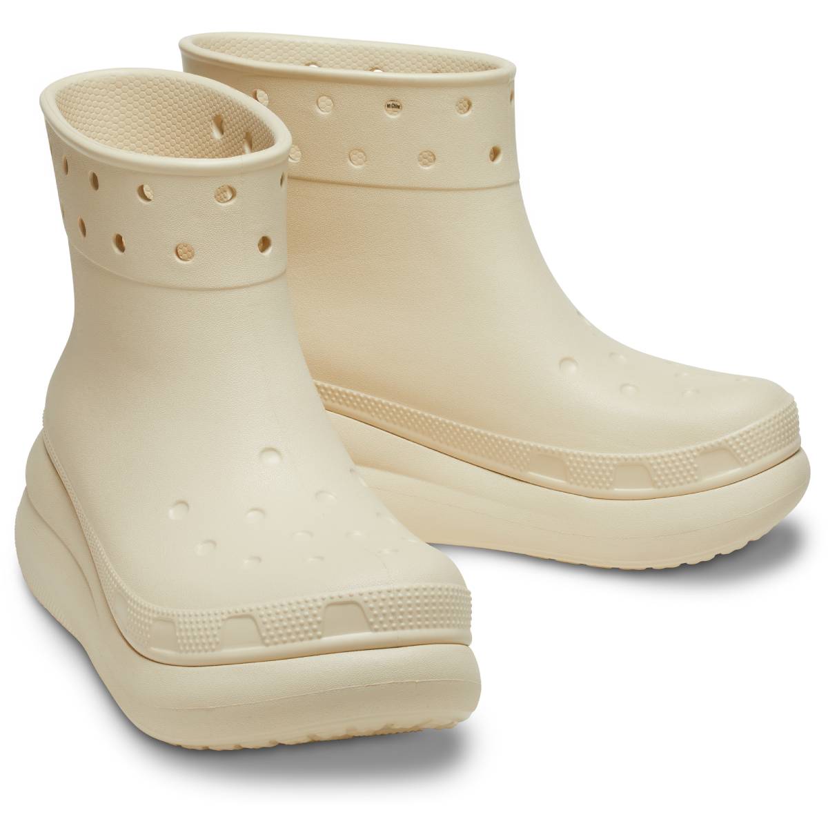 Crocs Crush Boot Γυναικεία Ανατομική Μπότα Μπεζ