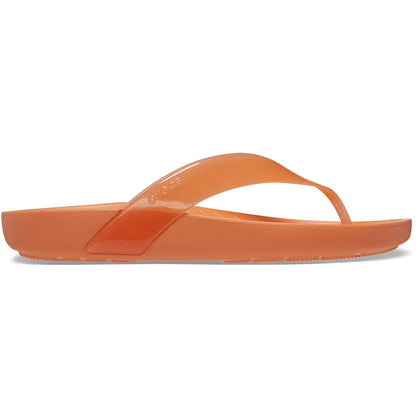 Crocs Splash Glossy Flip Γυναικεία Orange 38I