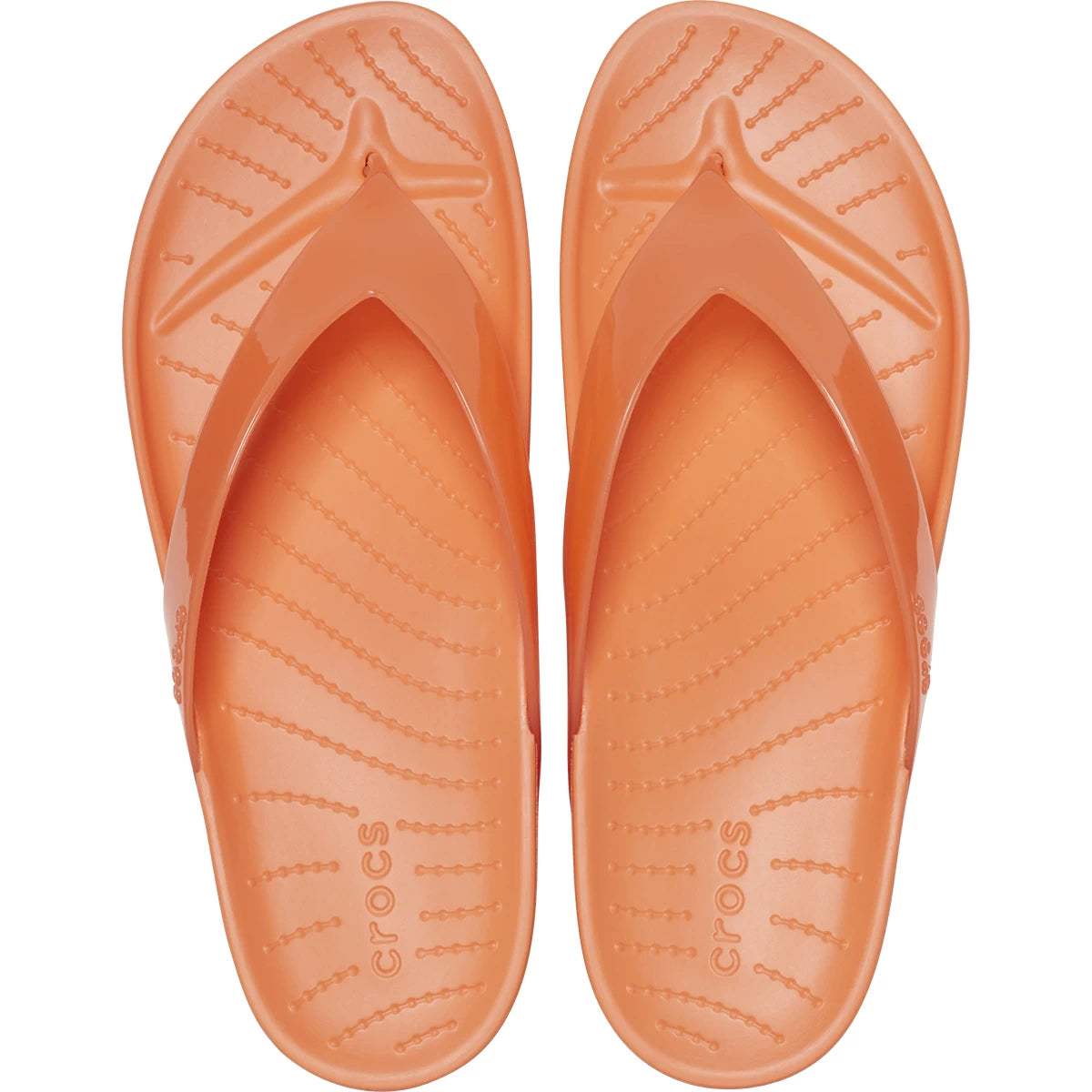 Crocs Splash Glossy Flip Γυναικεία Orange 38I