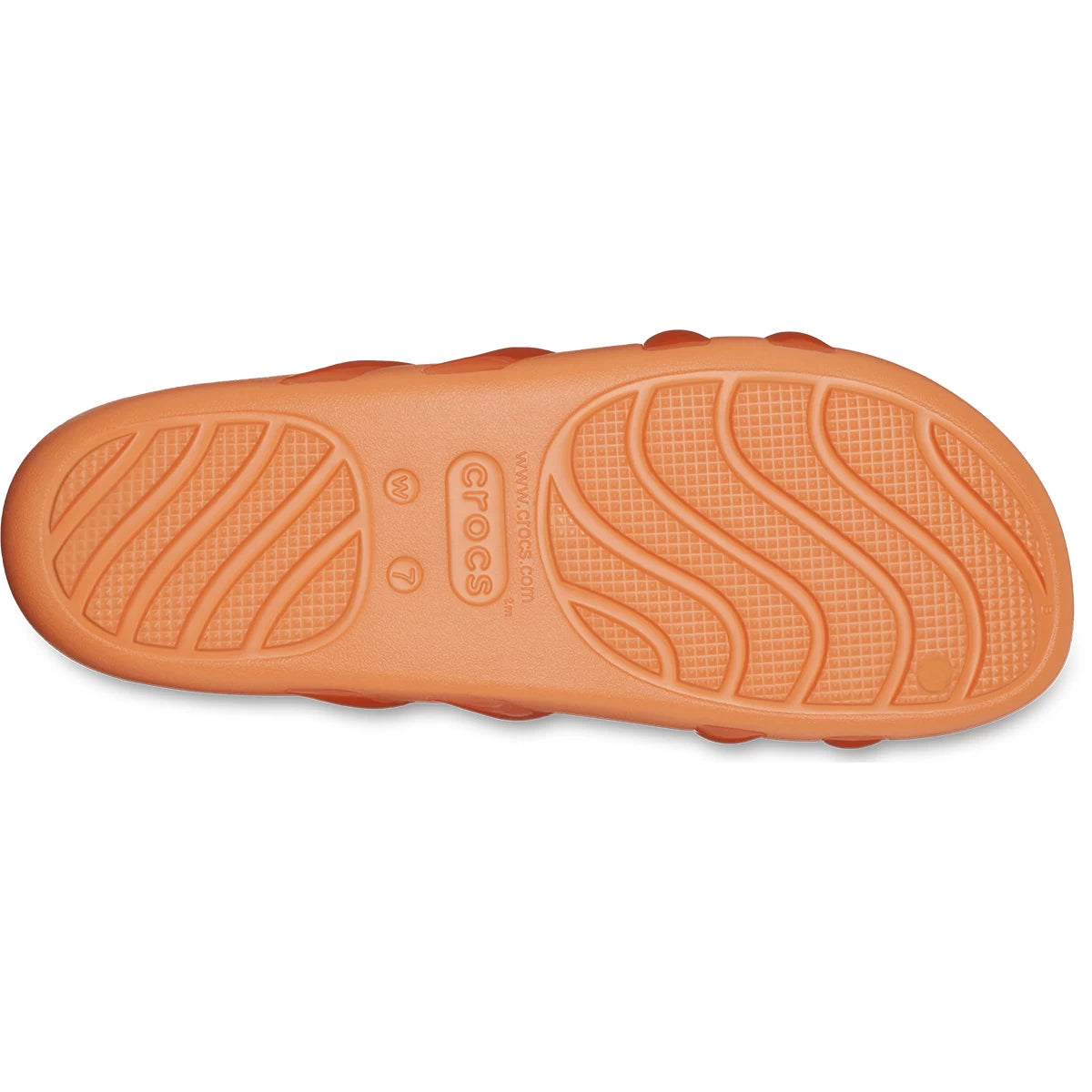 Crocs Splash Glossy Strappy Γυναικεία Παντόφλα Orange 83I